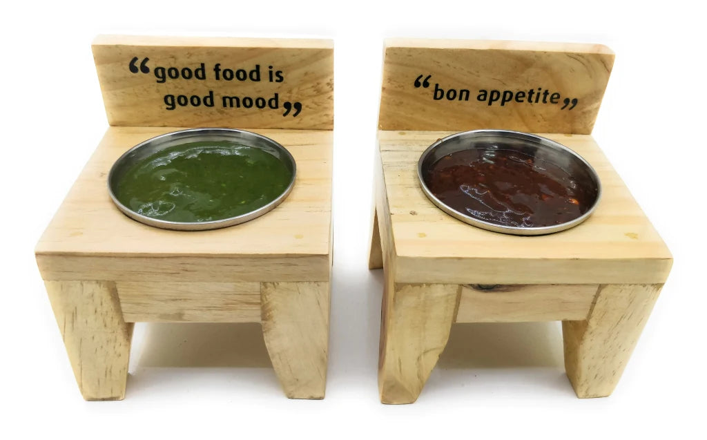 Chair Dip Bowl Set Of 2