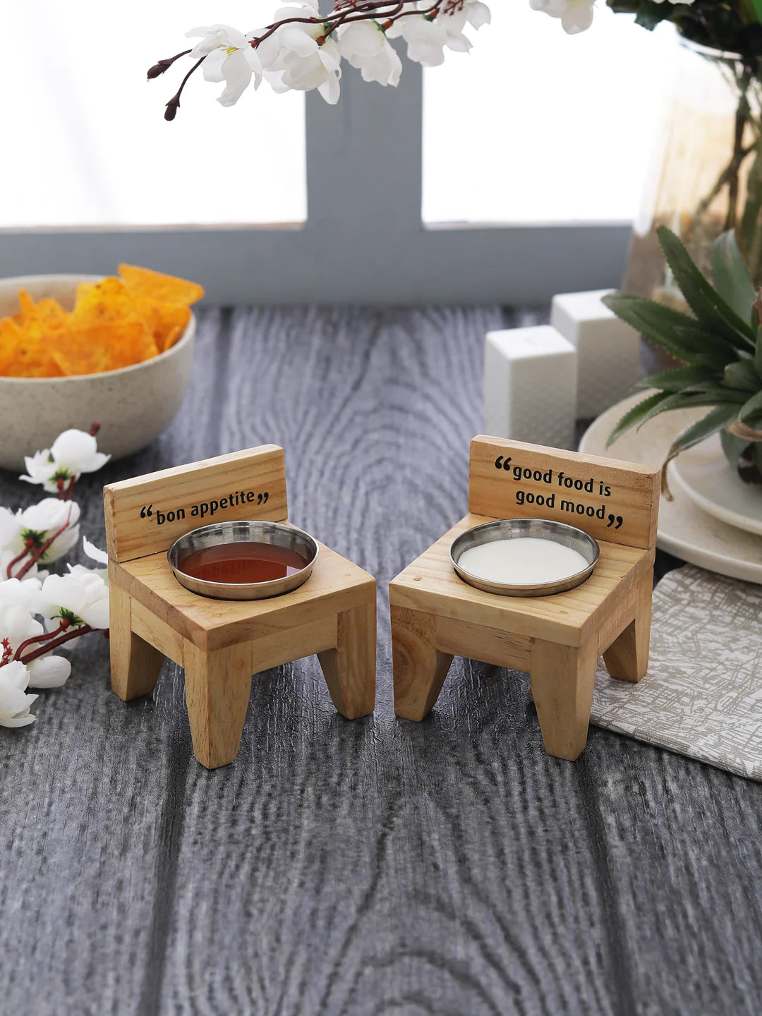 Chair Dip Bowl Set Of 2