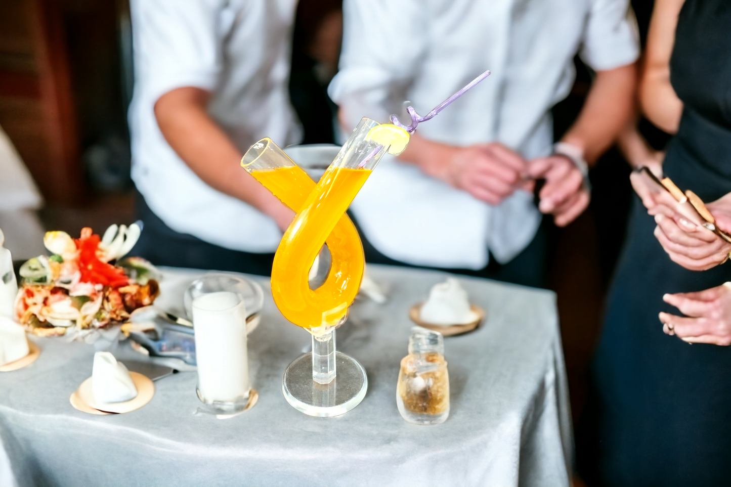 Mocktail Serving Tube S Type
