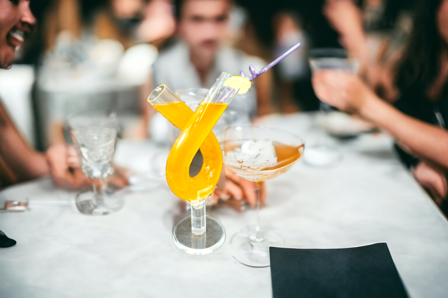 Mocktail Serving Tube S Type