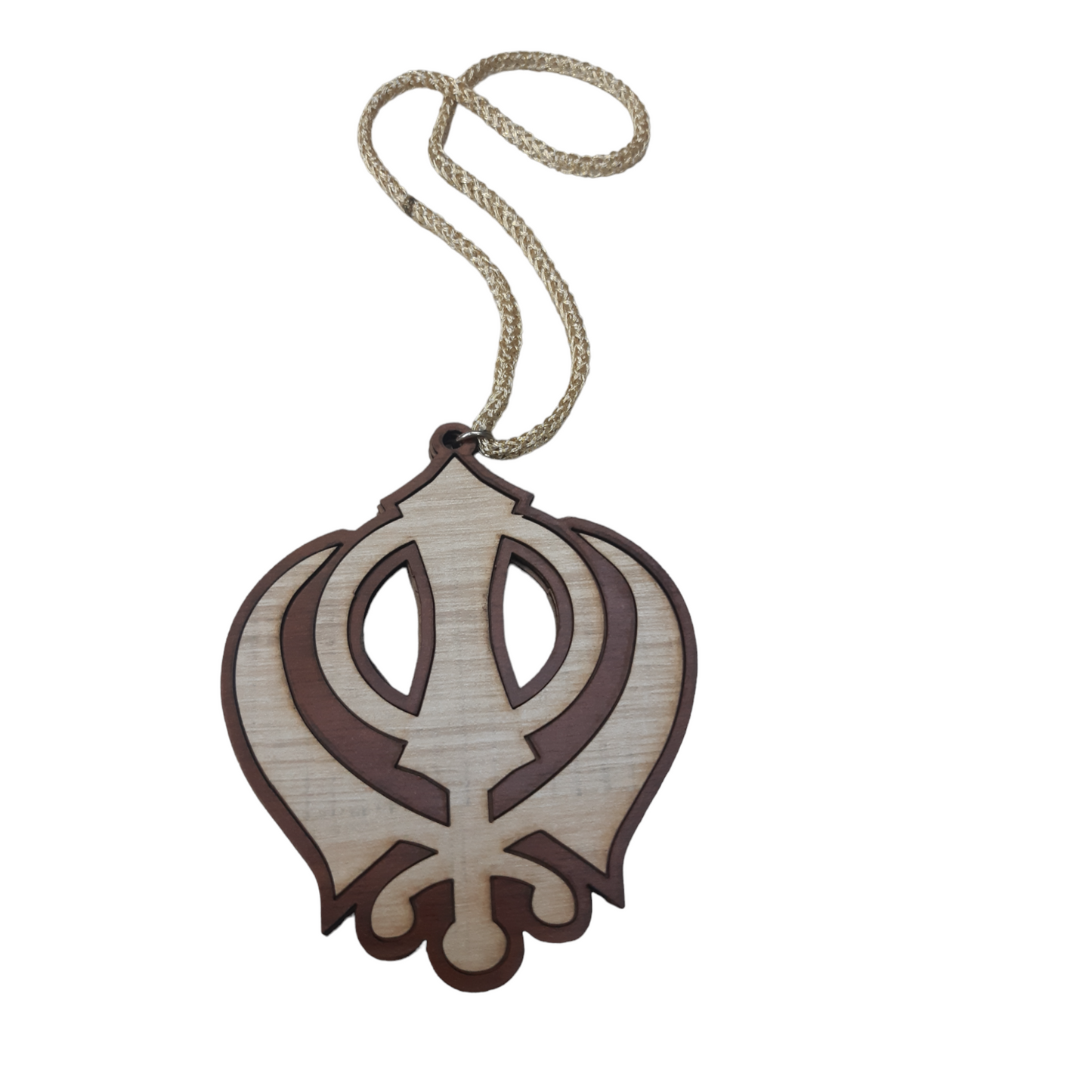 Car Hanging Khanda Wooden