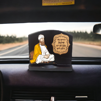 Guru Tegh Bahadur Ji Dashboard Photo Frame