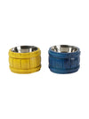 BARREL DIP BOWLS  SET OF 2