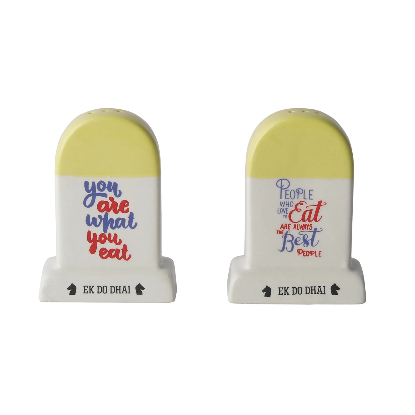 MILESTONE SALT PEPPER JAR SET OF 2