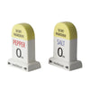 MILESTONE SALT PEPPER JAR SET OF 2