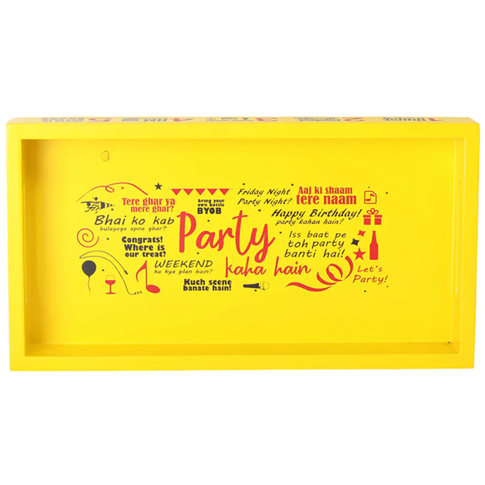 PARTY KAHAN HAI SERVING TRAY