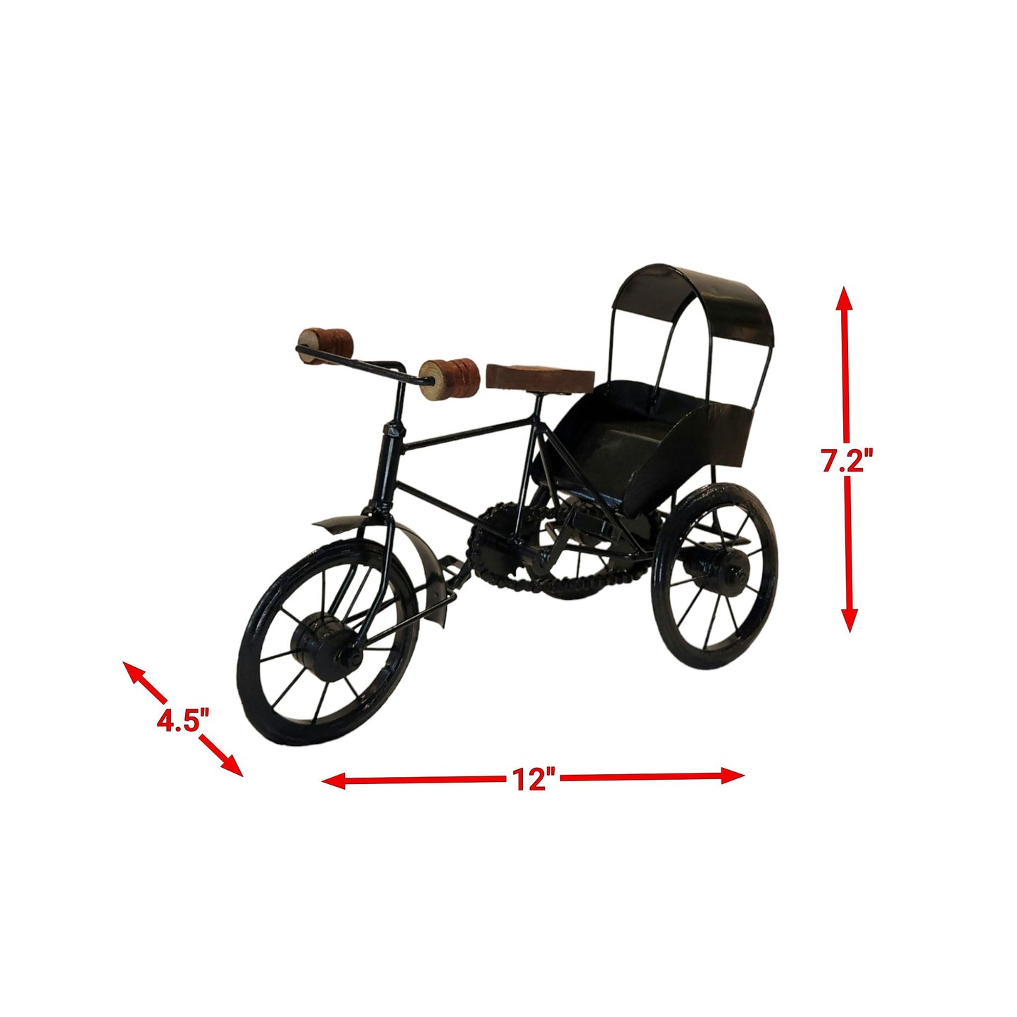 Riksha with 2 steps SET of 2