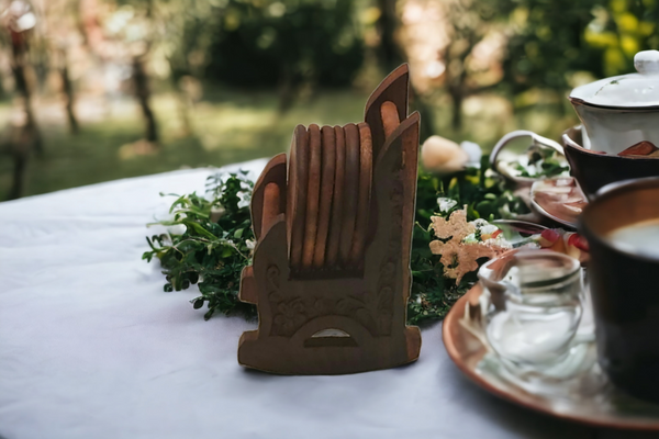 Tea Coaster Wooden Chair