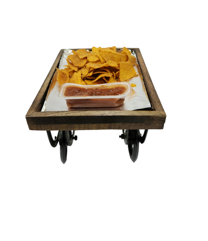 Wooden Basic Cart Servware